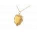 Pre-owned 9ct Yellow Gold Heat Locket Necklace
