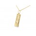 Pre-owned 9ct Yellow Gold Swirl Necklace