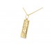 Pre-owned 9ct Yellow Gold Swirl Necklace