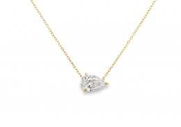 18ct Yellow Gold Lab Diamond Necklace 18ct Yellow Gold Lab Diamond Necklace