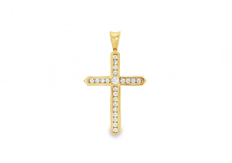 Pre-owned 9ct Gold Cross