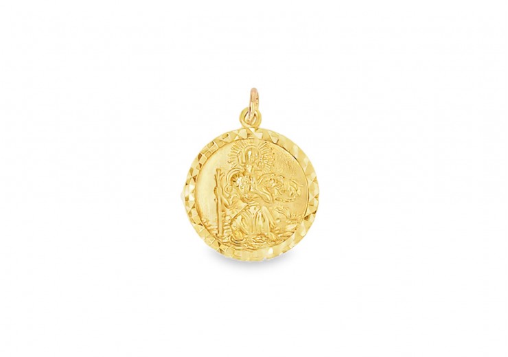 Pre-owned 9ct Gold St Christopher