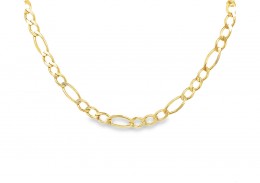 Pre-owned 9ct Figaro Chain