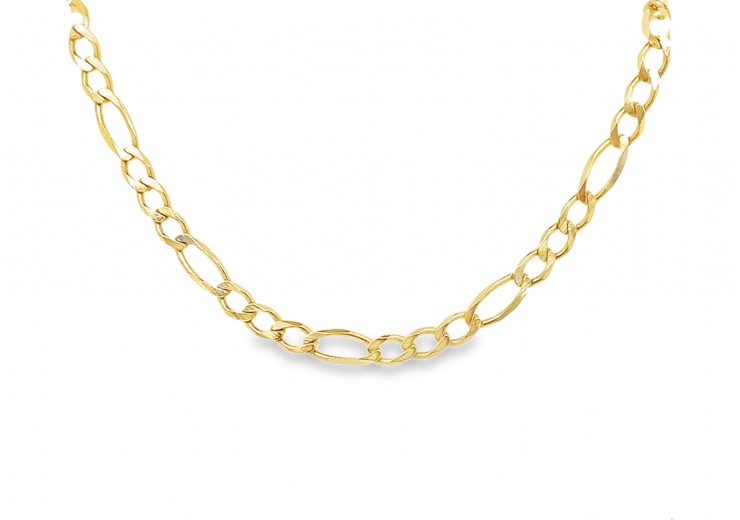 Pre-owned 9ct Figaro Chain