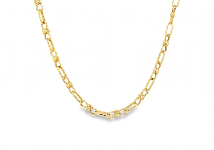 Pre-owned 9ct Yellow Gold Fancy Chain