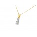 Pre-owned 9ct Gold Diamond Necklace Pre-owned 9ct Gold Diamond Necklace