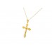 Pre-owned 9ct Gold Crucifix & Chain