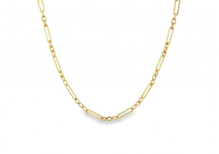Pre-owned 9ct Yellow Gold Fancy Chain