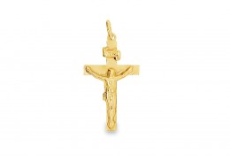 Pre-owned 9ct Yellow Gold Crucifix Pre-owned 9ct Yellow Gold Crucifix