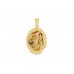 Pre-owned 9ct Yellow Gold Patterned Locket