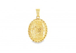 Pre-owned 9ct Yellow Gold Patterned Locket Pre-owned 9ct Yellow Gold Patterned Locket