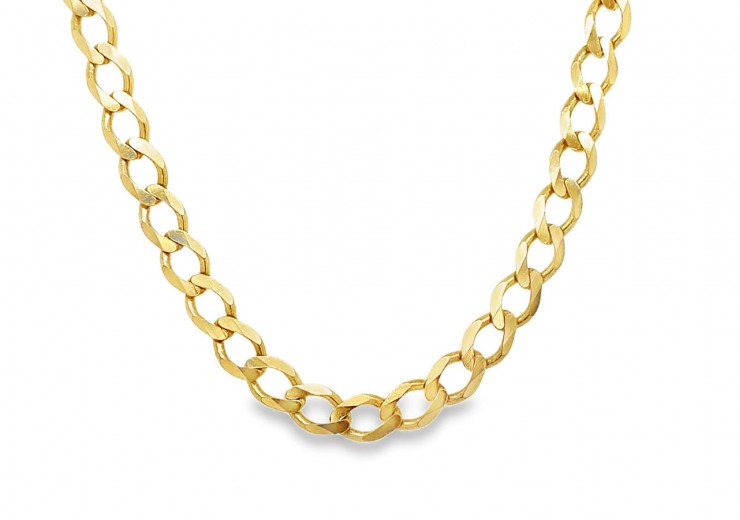 Pre-owned 9ct Gold Curb Chain