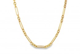 Pre-owned 9ct Rose Gold Fancy Chain