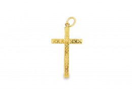Pre-owned Vintage 9ct Gold Cross