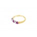 9ct Gold Ruby & Diamond Eternity Ring