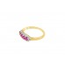 9ct Gold Ruby & Diamond Ring