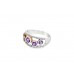 9ct  White Gold Fancy Amethyst Ring