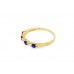 9ct Gold Sapphire & Diamond Eternity Ring