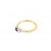 18ct Gold Ruby & Diamond Trilogy