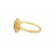 9ct Yellow Gold Citrine & Diamond Ring