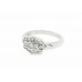 Pre-owned Platinum Diamond Cluster Ring