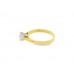 Pre-owned 18ct Yellow Gold Diamond Solitaire Ring