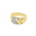 Pre-owned 14ct Yellow Gold Diamond Ring