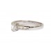 Pre-owned 18ct White Gold Oval Diamond Solitaire Ring