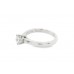 Pre-owned 18ct White Gold Diamond Solitaire Ring