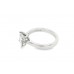 Pre-owned Platinum Princess Cut Diamond Solitaire