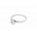 Pre-owned Platinum 0.25 Carat Diamond Solitaire Ring 