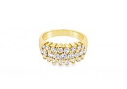 Pre-owned 18ct Gold Diamond Ring