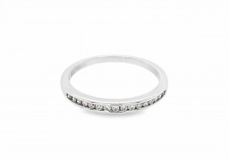 Pre-owned 18ct White Gold Diamond Eternity Ring 