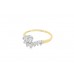 Pre-owned 14ct Yellow Gold Diamond Ring 