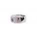 Pre-owned 18ct White Gold Pink Sapphire & Diamond Ring