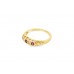 Pre-owned Vintage 18ct Yellow Gold Ruby & Diamond Ring 