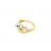 Pre-owned 18ct Yellow, Rose & White Gold Ring 