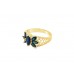 Pre-owned 14ct Yellow Gold Sapphire Ring