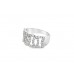 Pre-owned 9ct White Gold Diamond Dress Ring 