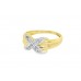 Pre-owned 9ct Yellow Gold Diamond Ring