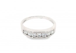Pre-owned 18ct White Gold Diamond Eternity Ring