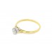 Pre-owned 18ct Yellow Gold Diamond Solitaire Ring