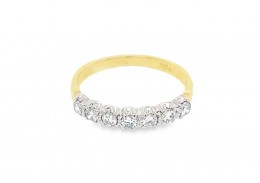 Pre-owned 18ct Yellow Gold Diamond Eternity Ring