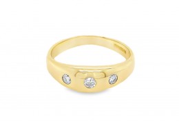 Pre-owned18ct Yellow Gold Diamond Ring