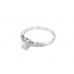 Pre-owned 18ct White Gold Diamond Solitaire Ring