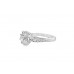 Pre-owned 8ct White Gold Diamond Ring