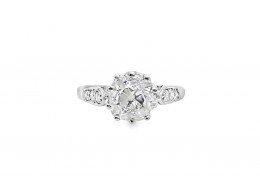 Pre-owned 8ct White Gold Diamond Ring Pre-owned 8ct White Gold Diamond Ring