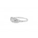 Pre-owned Platinum 5 Stone Diamond Ring