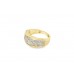 Pre-owned 9ct Yellow Gold Diamond Ring 