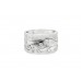 Pre-owned 18ct White Gold Georg Jensen 3 Part Diamond Ring Pre-owned 18ct White Gold Georg Jensen 3 Part Diamond Ring